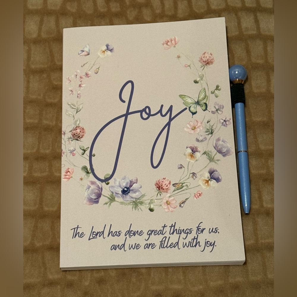 Floral Joy Notebook with Pen